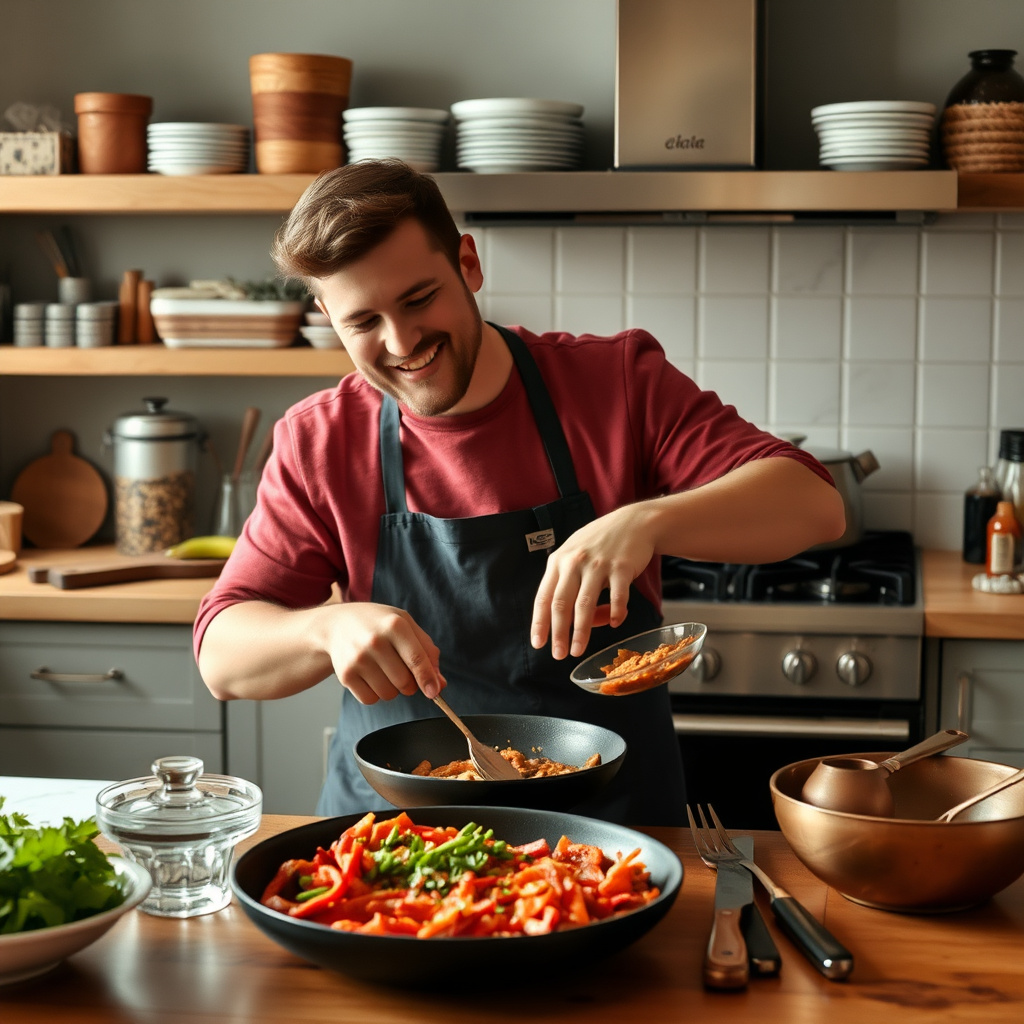 Cooking vlog preview